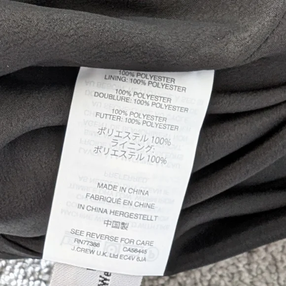 J. Crew Black and Red Heart Skirt - Picture 8 of 8